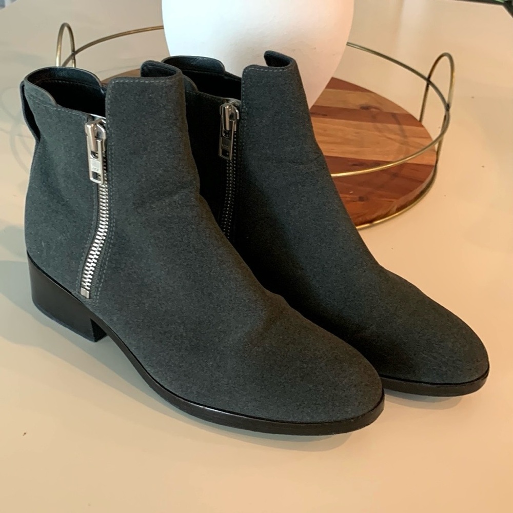 3.1 Phillip Lim Alexa gray booties-US 8